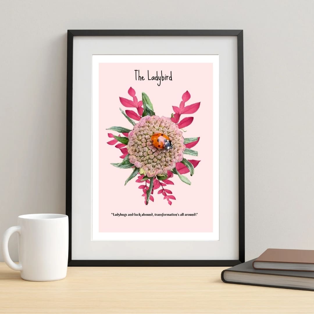 Thrilled to be new on @TheBritishCraftHouse & to share this lovely art print in my store! Check it out: thebritishcrafthouse.co.uk/product/the-la… #TheBritishCraftHouse #ladybird #artprint