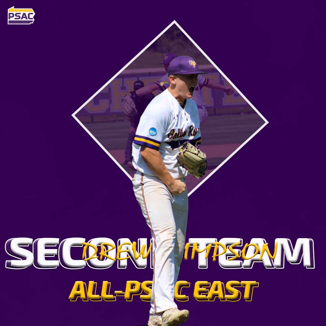(2/2) BASE: Congratulations to the seven Golden Rams that earned All-PSAC East honors today, headlined by Anthony Boccio being named Athlete of the Year! Full story ⬇️ 📰:bit.ly/3WBRXgZ @BaseballWcu