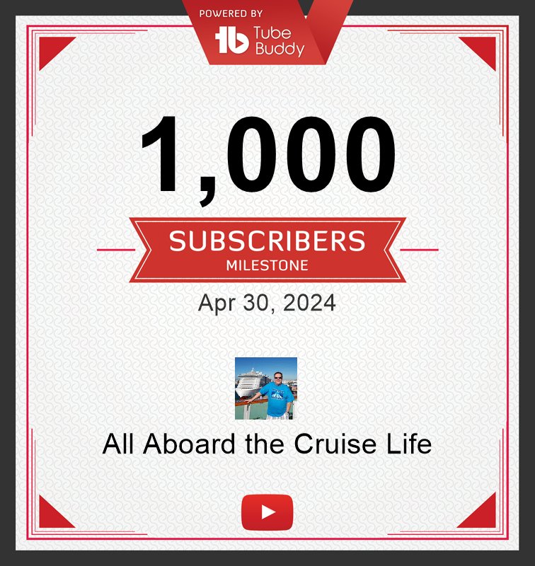 I am absolutely delighted to have reached my goal of 1000 subscribers to my YouTube Channel. A HUGE thank you to each and everyone who has subscribed, your support is massively appreciated. There is much more content to come folks!👍😎