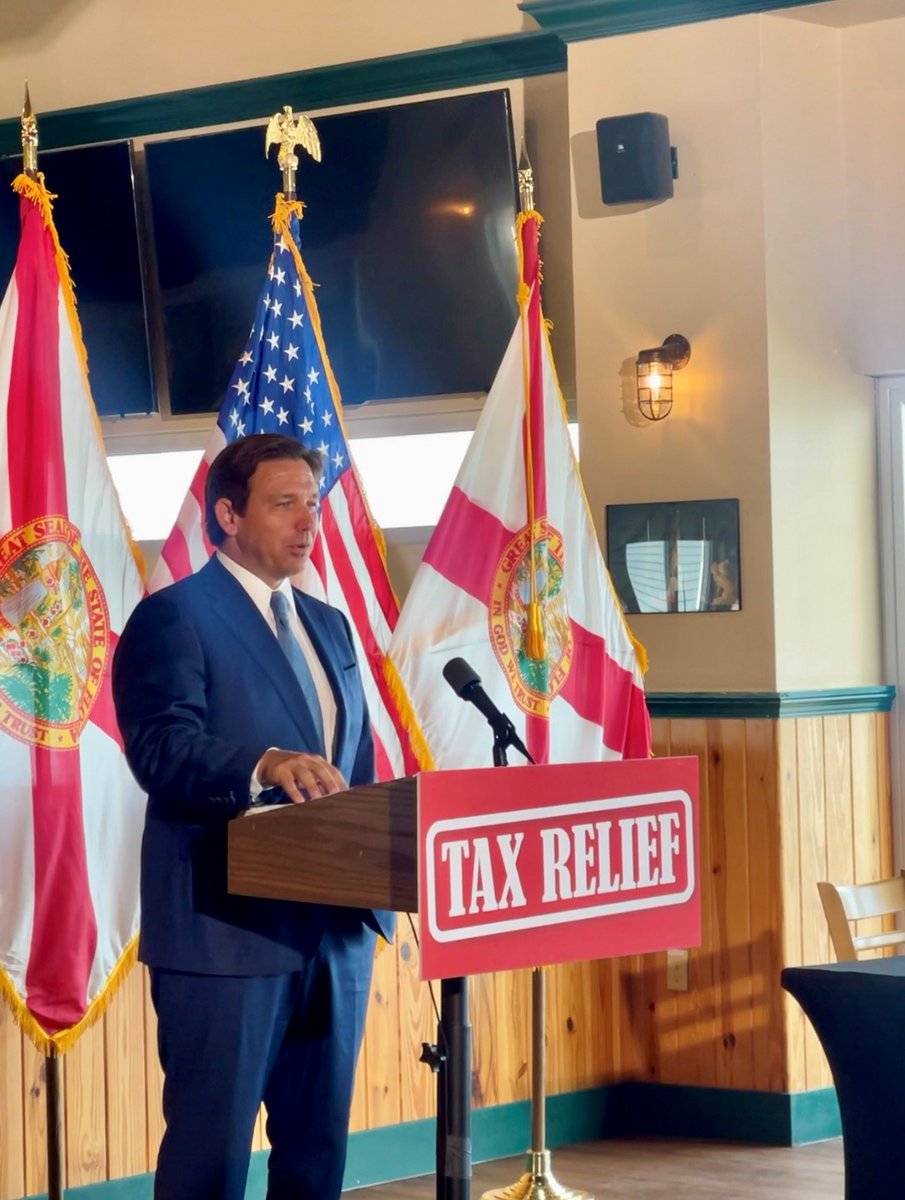 GReat morning with #GRClient @PortCanaveral as @GovRonDeSantis signed the FY 2024-2025 Tax Package

#TaxRelief #Florida