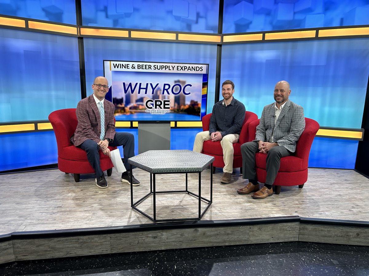 Wine & Beer Supply, a one-stop-shop for craft beverage producers, is growing in Yates County, providing access to quality equipment & supplies. Hear more in this GRE Why Roc TV segment on @News_8 with @Brennan_Somers, @FingerLakesEDC, Wine & Beer Supply. bit.ly/4dshNdb