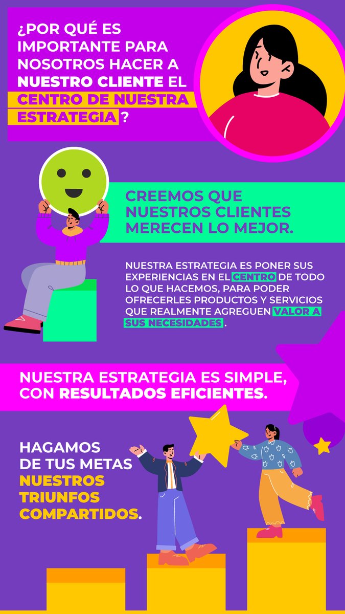 🙌 Te compartimos ¿por qué es tan importante para nosotros hacer que nuestros clientes sean el centro de nuestra estrategia? Juntos sigamos haciendo que la conectividad suceda.

#SomosNeutrales #CustomerCentric