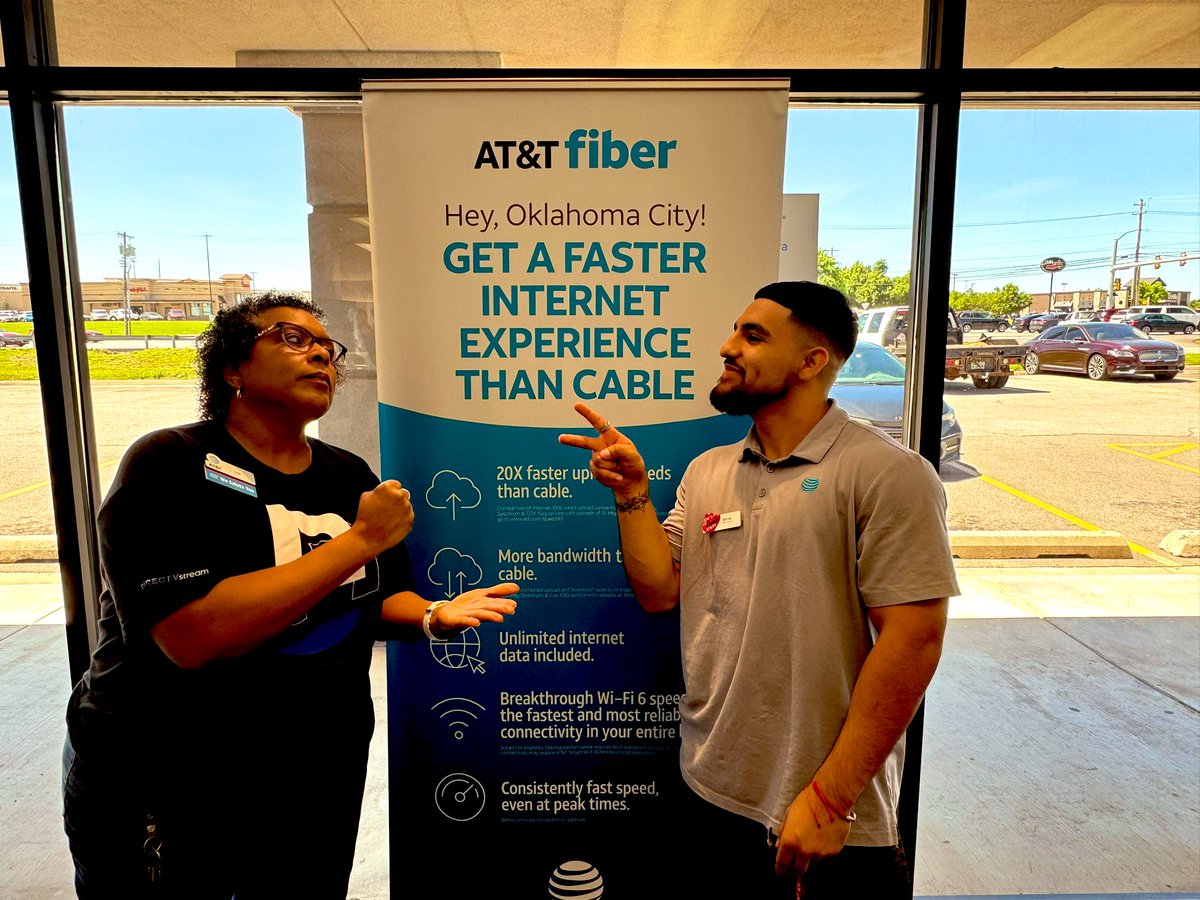 Who’s gonna win that FIBER??
#rockpaperscissorsshooot
<a href="/ATT/">AT&T</a> <a href="/LifeAtATT/">Life at AT&T</a> <a href="/KAMOkonnects/">𝐾𝐴𝑀𝑂</a> <a href="/AlyssaMoore_12/">Alyssa Moore</a> <a href="/Veemann10/">Veronica Mann</a>