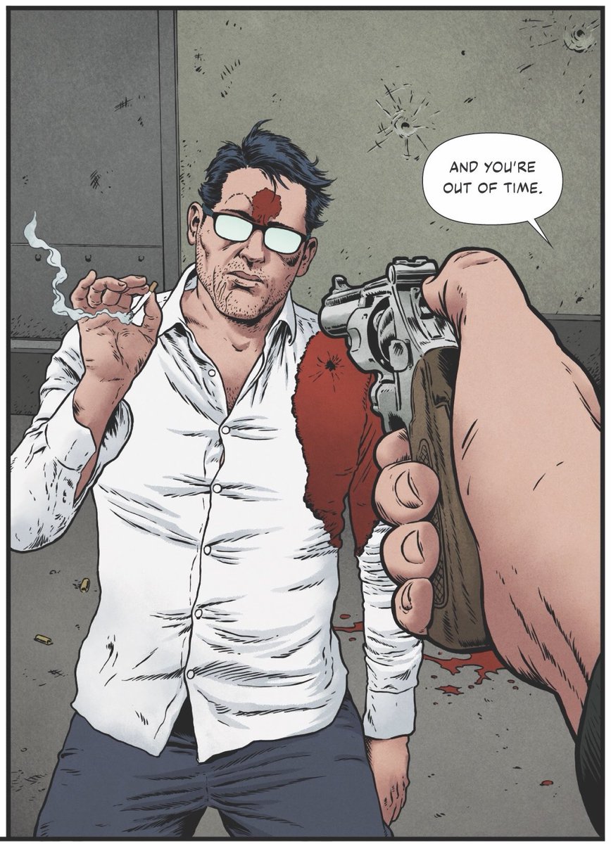 Haven’t posted in ages, but it looks like Al is in trouble again. Find out his fate in the final explosive (not literally) issue (no.6) of By Proxy, launching in ⁦<a href="/Dublincitycomic/">Dublin City Comics</a>⁩ by the lovely people of ⁦@Rogue_Comics_Ir⁩ and the team on 18th May. #buycomics #comics