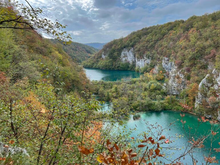 A2 #TRLT It's actually a popular place, but there's a great walk with beautiful lake views along the way at Plitvice Lakes National Park in Croatia.