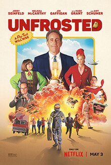 Watched the new @netflix movie UNFROSTED by @JerrySeinfeld. First of all, what an all-star cast. Forget about the press. This is nonstop silly slapstick humor from the start and I liked it. Silly is good and we need more of it. No big explosions or deep storyline. Just fun. 👍