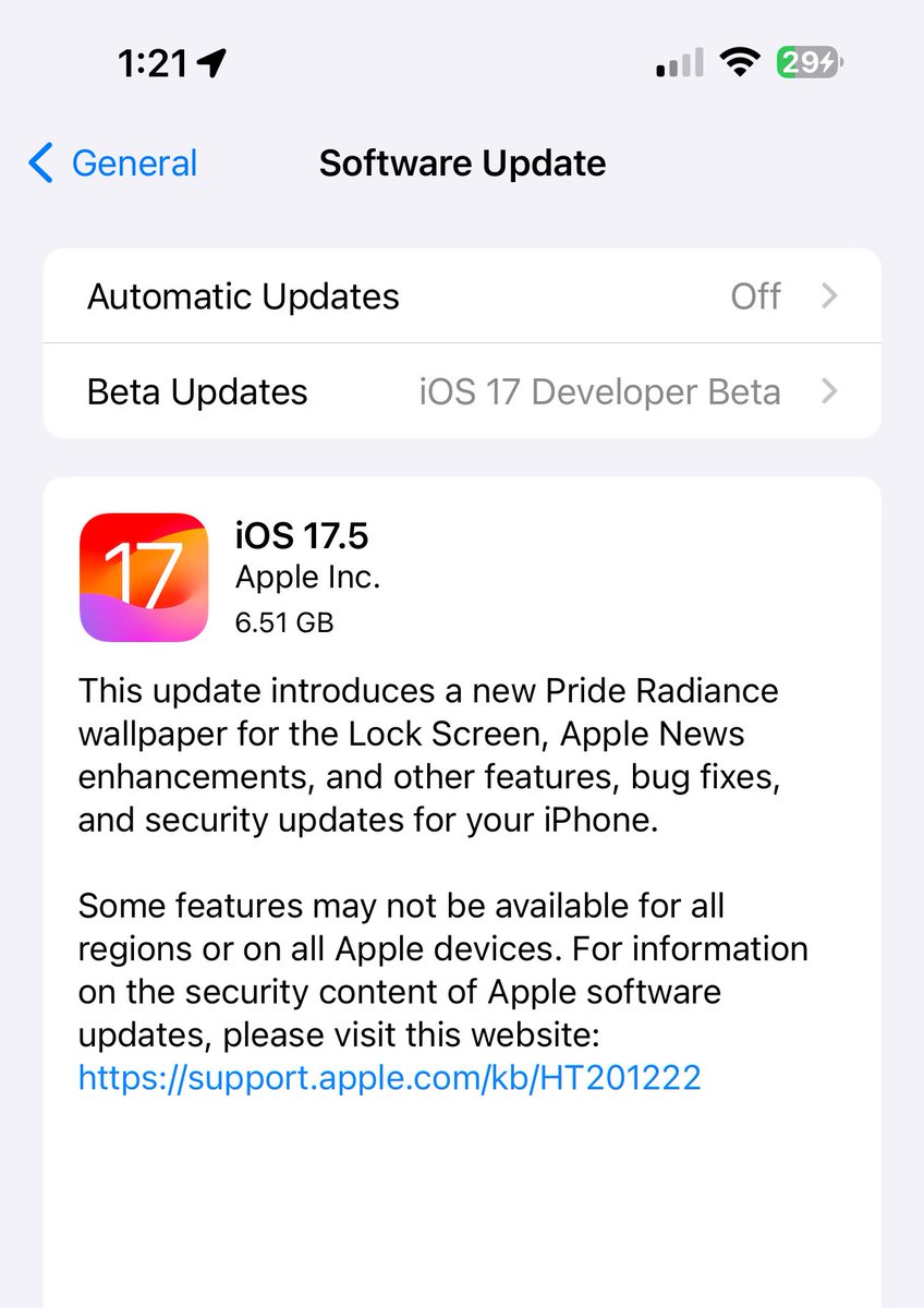 iOS 17.5 RC is OUT - OTA NOW!!!