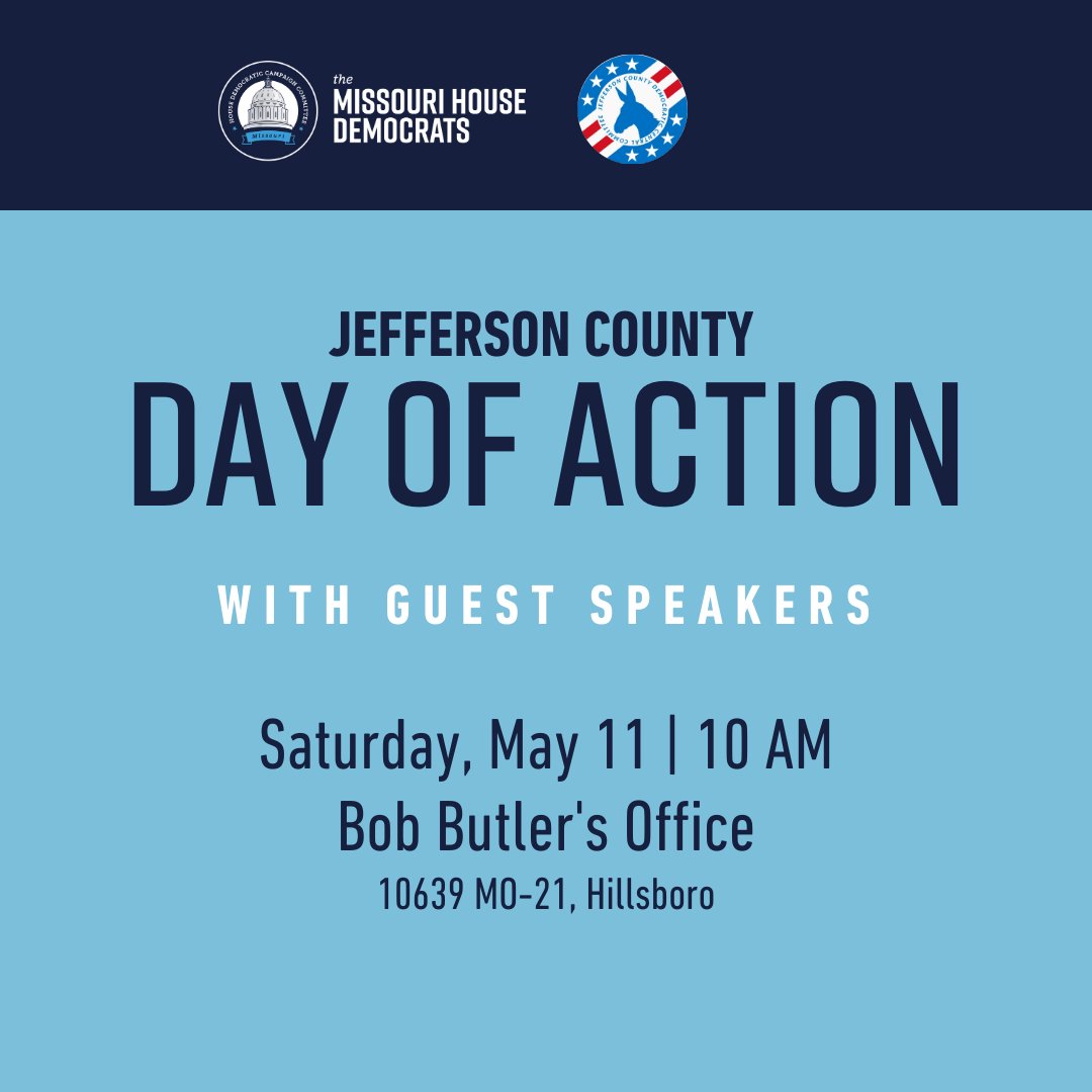 Sign up today for our next #DemDayOfAction in Jefferson County!