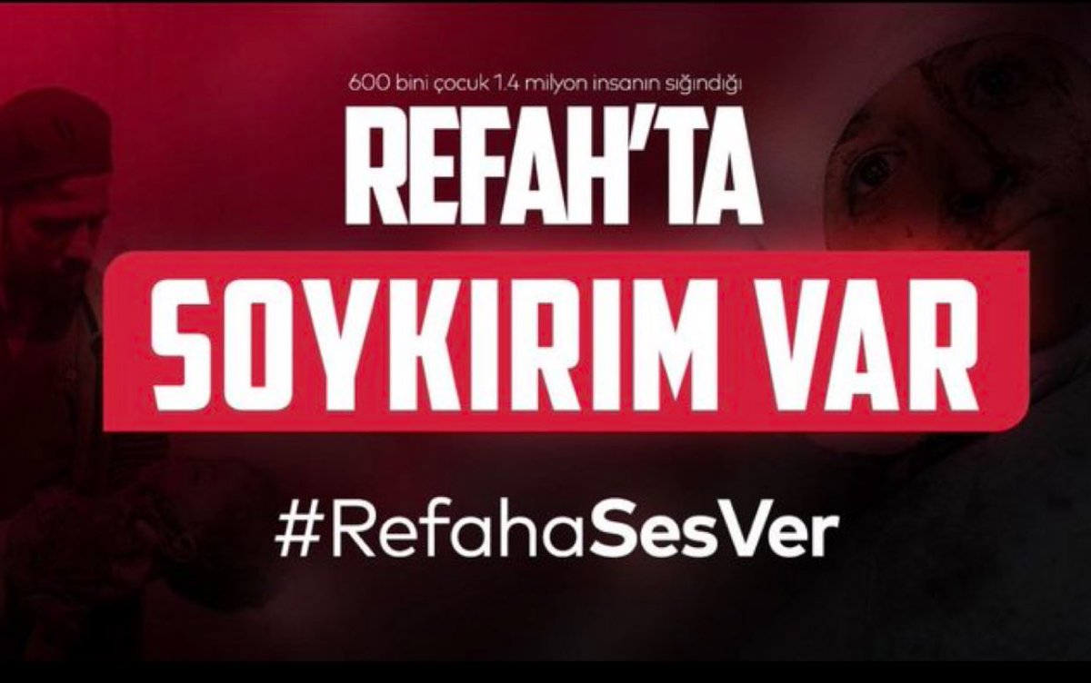 #RefahtaSoykırımYasanıyor #FreePalestine Siyonist Soykırım ve katliamı Unutma Filistin Direniyor 212 Gün 🇵🇸🇹🇷 İsrail laftan değil güçten anlar. @erbakanfatih @rprefahpartisi @rprefahsakarya