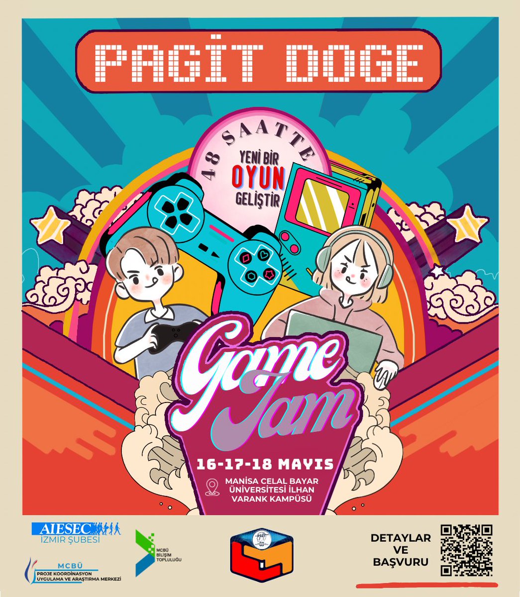 📢Doge GameJam’e Son Başvuru Uzatıldı! 🎮

Sevgili Oyun Geliştiricileri,

Sizlere heyecan verici bir haberimiz var! Doge GameJam’e katılma şansınızı kaçırmayın, 

📅 Son Başvuru Tarihi: 10 Mayıs
🌐 Başvuru formunu doldurmak için:
docs.google.com/forms/d/1KR24Q… tıklayabilirsiniz.