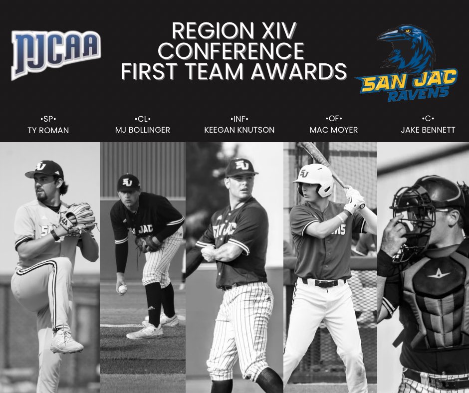 SJRaven_BB's tweet image. San Jac Ravens had 11 players voted onto the Region 14 All Conference Team! Congratulations fellas! 

#Ravens #AllConference #JUCO #NJCAA #Junction #Region14
