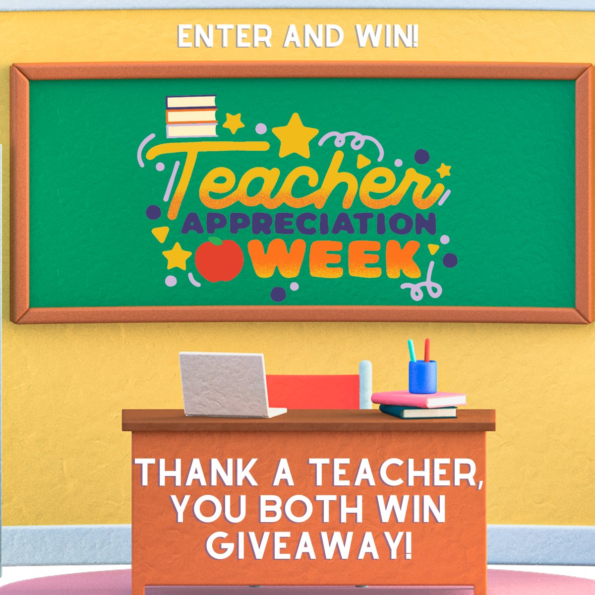 HSTools's tweet image. It’s #TeacherAppreciationWeek, and we’re giving away $100 and $50 gift cards to #teachers + those who nominate them! How to #win: Tag a teacher you appreciate below. Share this post so others can tag teachers they love and win! There’s no limit to how many teachers you can tag.