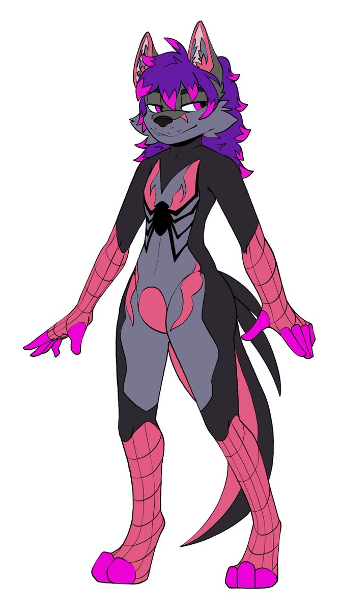 PirateUnikitty's tweet photo. Its the Spooder-Ashe! 

Art by @QueenRupti https://t.co/gfefAtzf0D