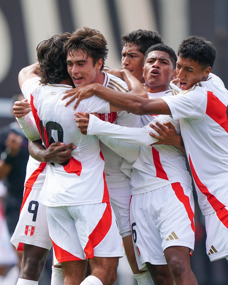¡𝗚𝗔𝗡𝗔𝗠𝗢𝗦! 💪🏽 #LaBicolor Sub 20 🇵🇪 se impuso 3-2 a Costa Rica 🇨🇷 en el primer amistoso disputado en Videna. #UnSentimientoQueNosUne