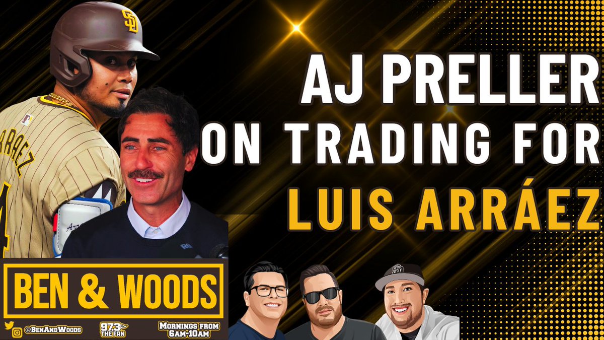 Thanks again to AJ Preller for joining us this morning! He discussed: - Trading for Luis Arráez - Evaluating The Team Through This Point - Injury Update On Musgrove - And MUCH More! WATCH: youtu.be/XvpOQ0WDqvs LISTEN: omny.fm/shows/ben-wood…