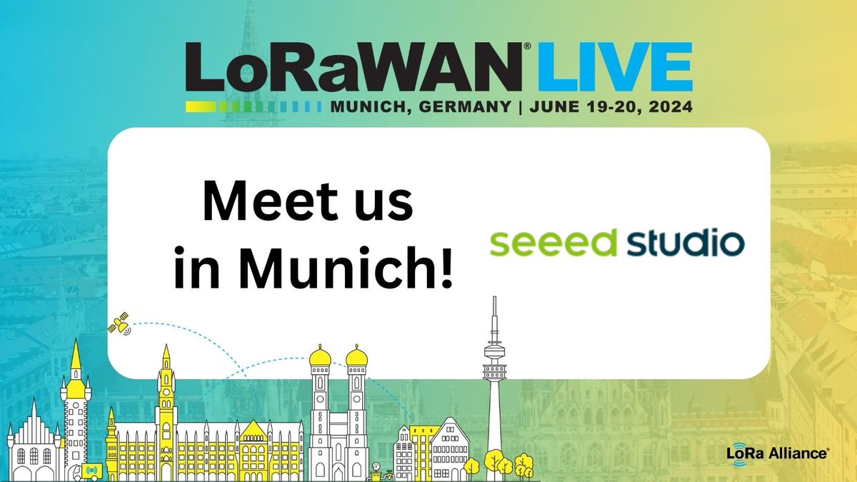 Just 44 days until #LoRaWANLIVE in Munich! Join us to connect with LoRaWAN leaders, see live demos, and explore our innovative products like the SenseCAP T1000 tracker and more. Register now with code (LWL-HYPE10) for 10% off: bit.ly/3WmM8nb #LoRaWAN @LoRaAlliance