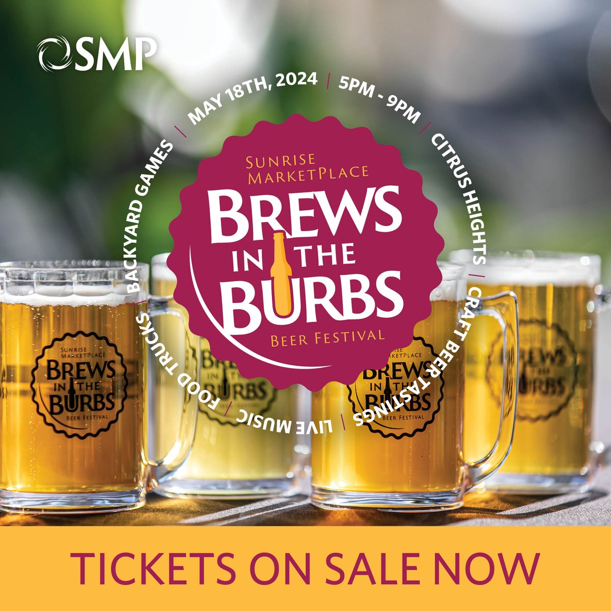 Get ready for a day of fun and brews!🍻 Tune into 98 Rock for your chance to win VIP tickets to Brews in the Burbs at Sunrise Marketplace on May 18th. Simply listen to Abe Kanan in the Afternoons, dial (916)909-0985, and get ready to enjoy NorCal's finest brews!🍺