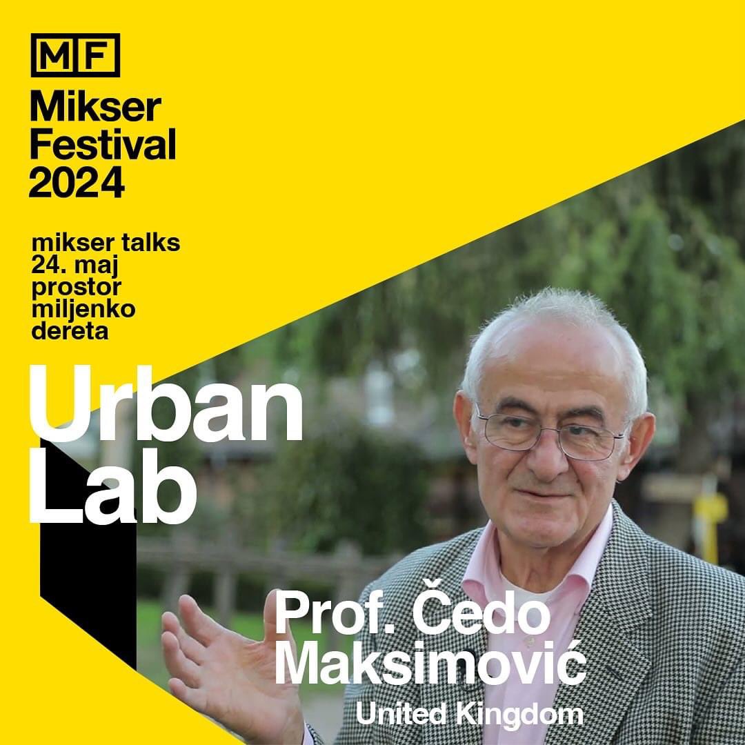 ☘️ Čedo Maksimović, professor Emeritus at the Imperial College London, decades-long dedicated professional in the field of wastewater management, and is passionate about introducing top-notch technology on a mission of revitalizing urban nature.