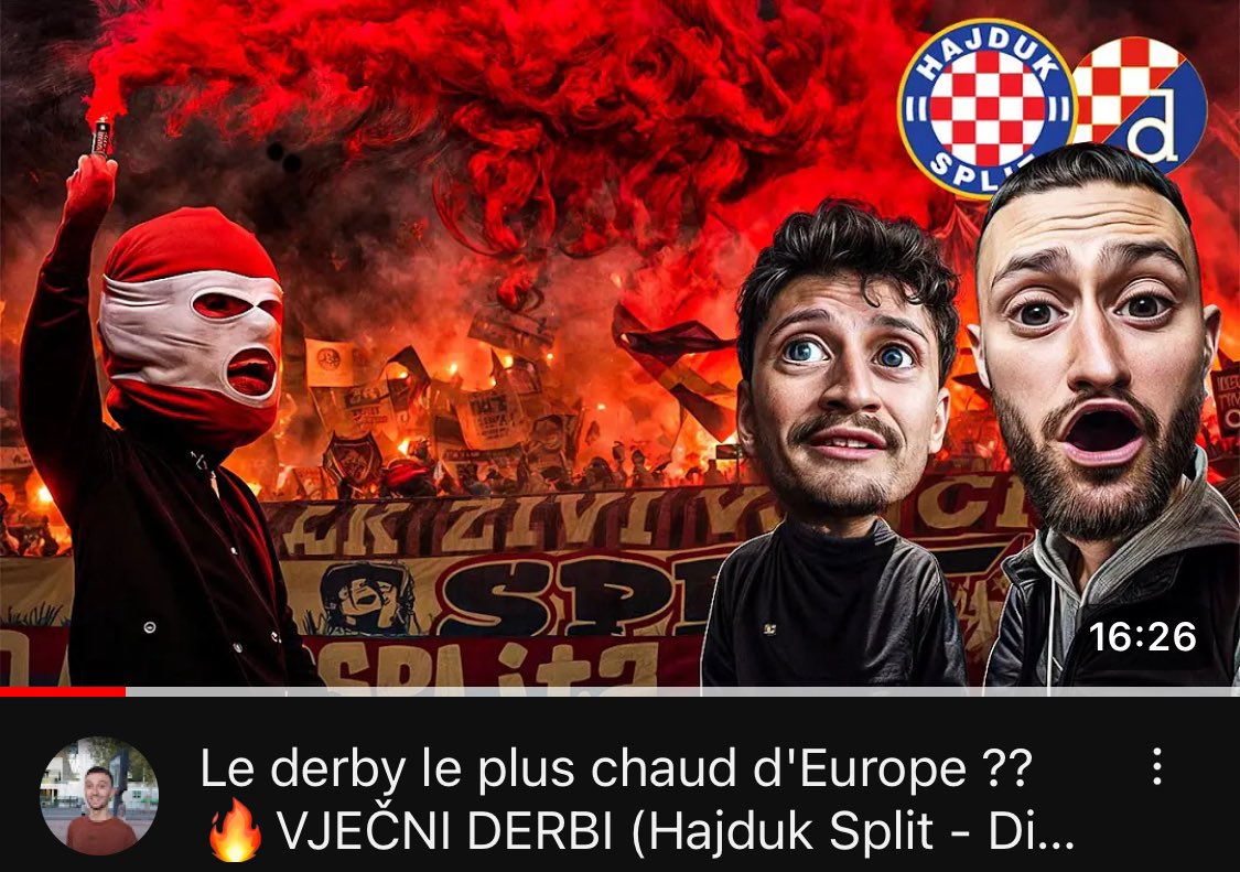 clementhouser1's tweet photo. Weekend plaisir au bord de la mer adriatique avec @VallatVictor 🏝️

Et ambiance survolté…! 🧨💥

🎥 : https://t.co/ArRoRKAfbs

#vječniderbi #hajduk #dinamo https://t.co/an1FRFEBSk