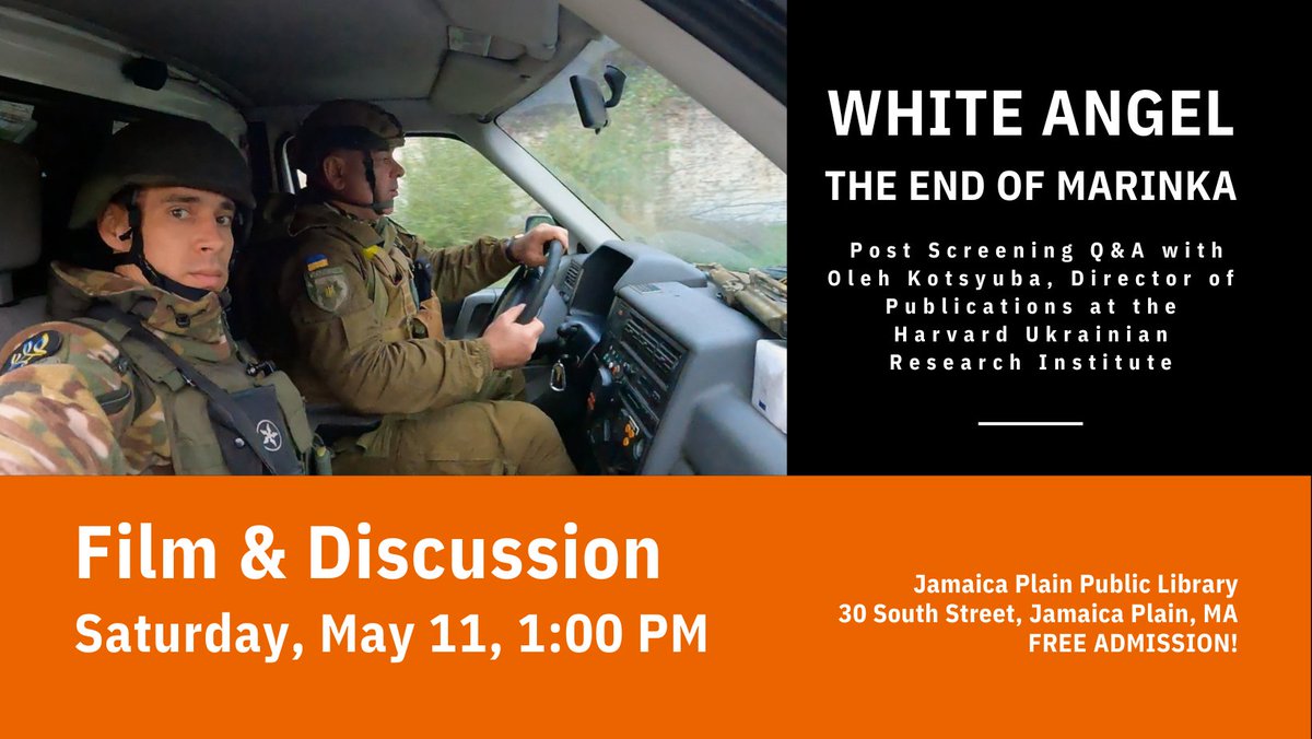 This weekend- we welcome you to attend a #documentary #filmscreening and discussion for 'White Angel- The End of Marinka.' Link here to RSVP: bit.ly/4dvZQu5?r=lp