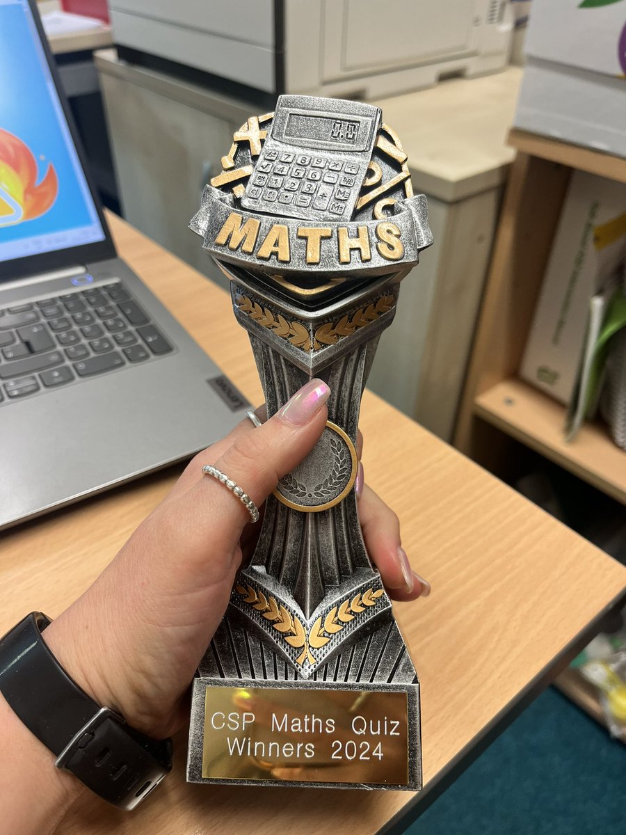 Mrs Jones is looking forward to welcoming Y2 and Y3 mathematicians from across the <a href="/CarlisleSP/">Carlisle Schools UK</a> cluster for our Maths Quiz event tomorrow. Frank (3A) and Lukah (3B) will represent us alongside pupils from <a href="/KingmoorInfants/">@kingmoor Nursery and Infant School</a> Good luck! 🤞🏽 💙🌳