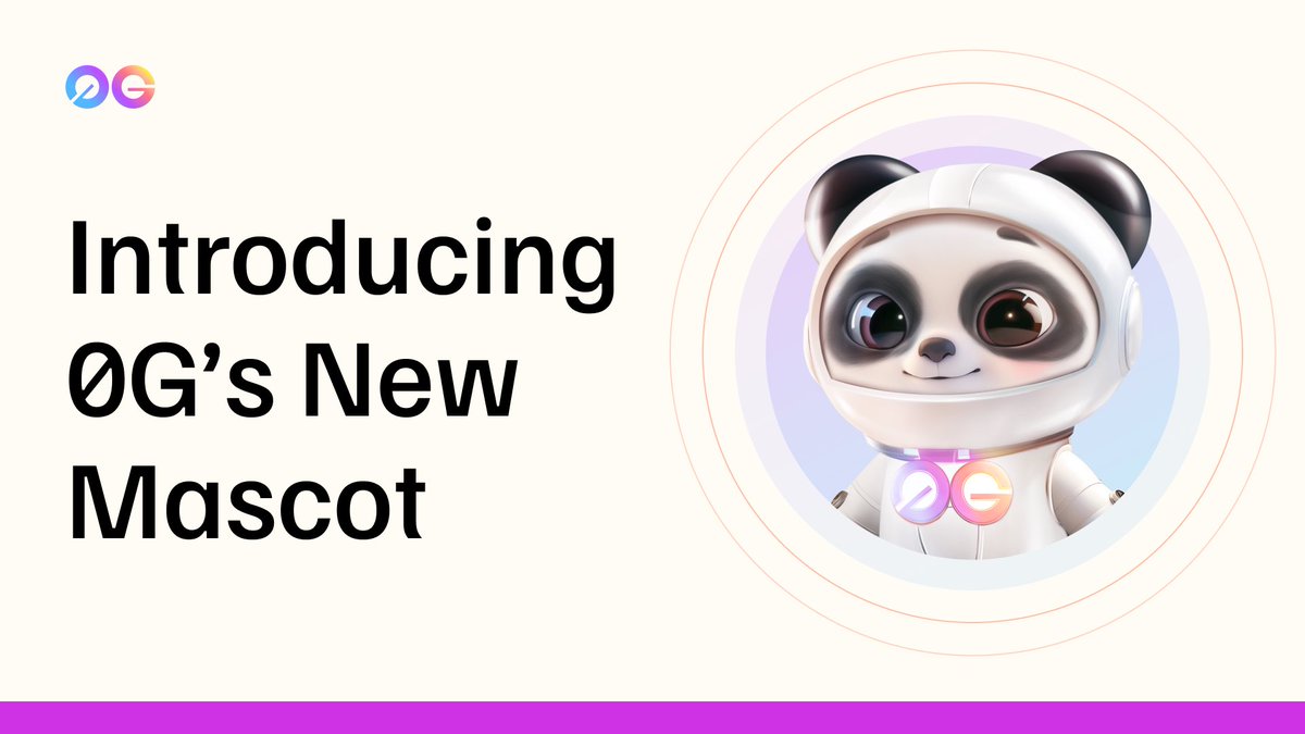 ❗️Our 0G Mascot is here❗️

Come meet our adorable #mascot - the iconic 0G #Panda🤍 made by our talented community along with the hard work of our designers, the #0G Panda represents our technological expertise and amicable brand personality🐼

Read more here ->…