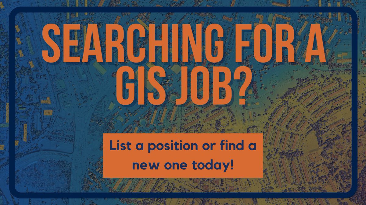 Searching for a GIS job? Check out the current listings on AGIC's job board! 
arcg.is/0KrmSX
#AGIC #GISJobs