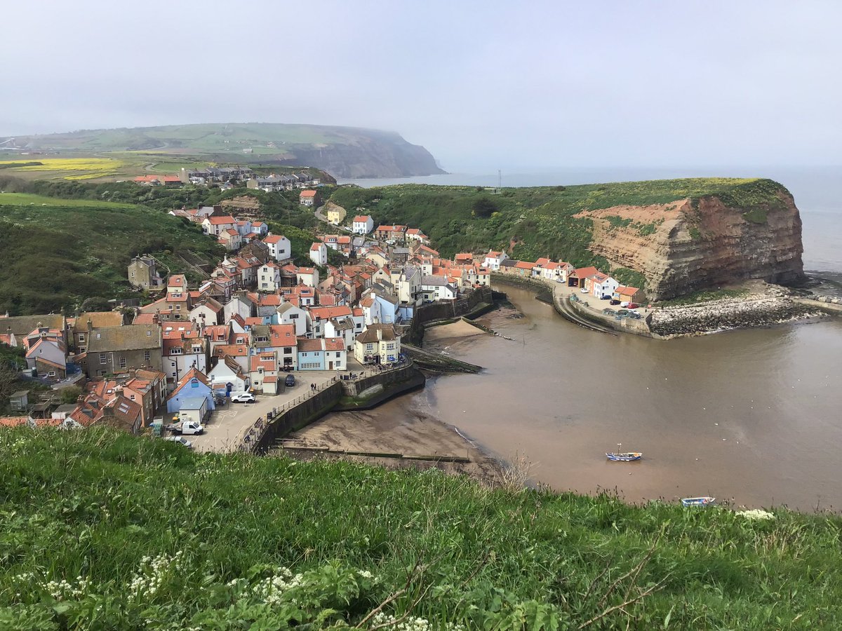 Today’s coastal walk along the @NationalTrails @ClevelandWayNT from Runswick Bay to Staiths,and for a change it’s dry underfoot………………… at last