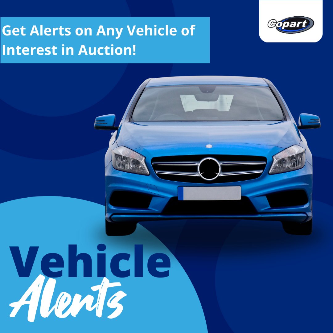 Don’t see the vehicle you want? Sign up for Copart Vehicle Alerts 🔔 Get notified as soon as vehicles get added to our inventory that match what you're looking for! Never miss out - Set up Vehicle Alerts here: ow.ly/srml50Rygoy