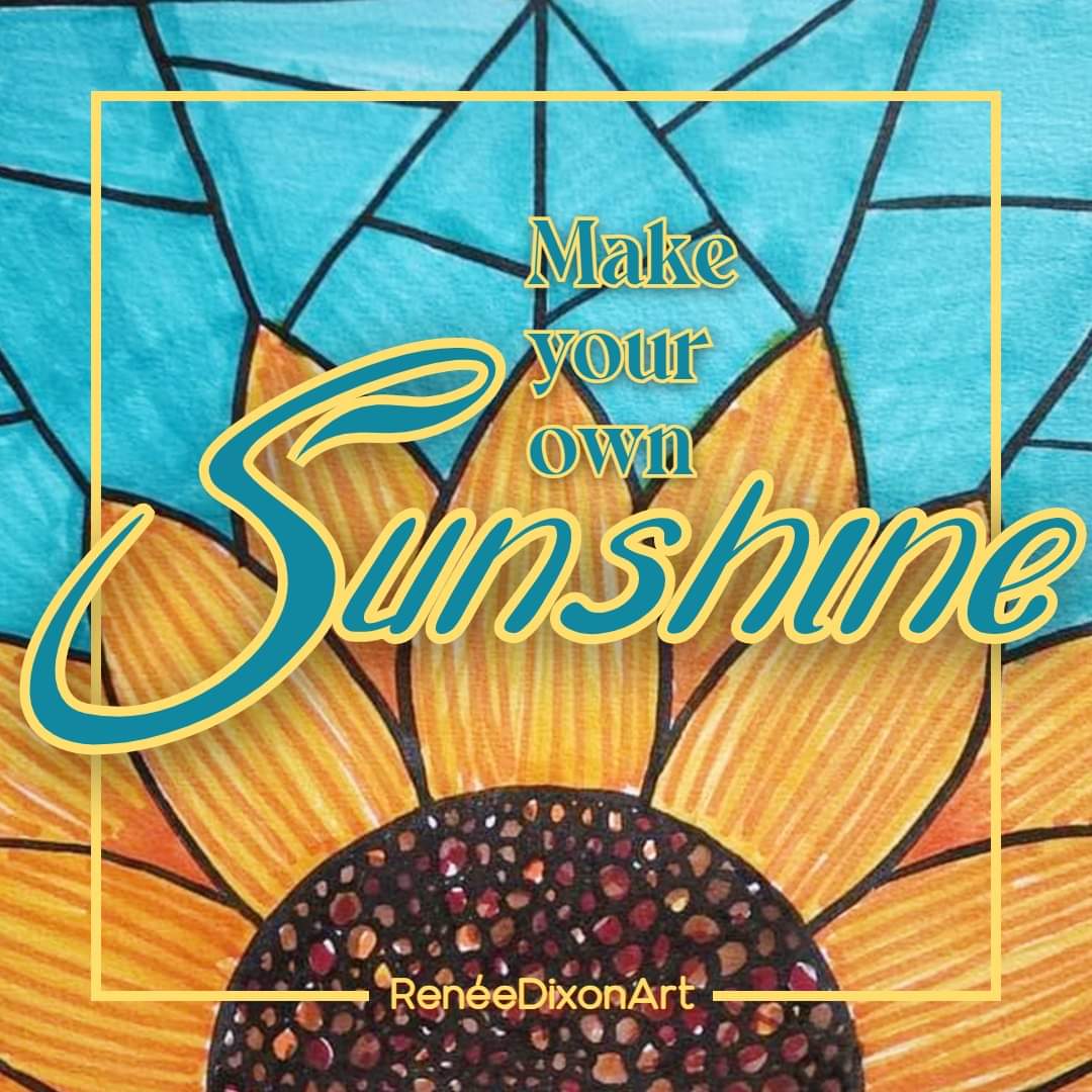 ReneeDixonArt's tweet photo. Make your own sunshine
#MyArtWork #Art #Artist #Spring #Flower #Sunflower #Sunshine #MakeYourOwnSunshine #RenéeDixonArt #LowVision #LowVisionArtist #VisuallyImpaired https://t.co/yBOHoVW0Mv