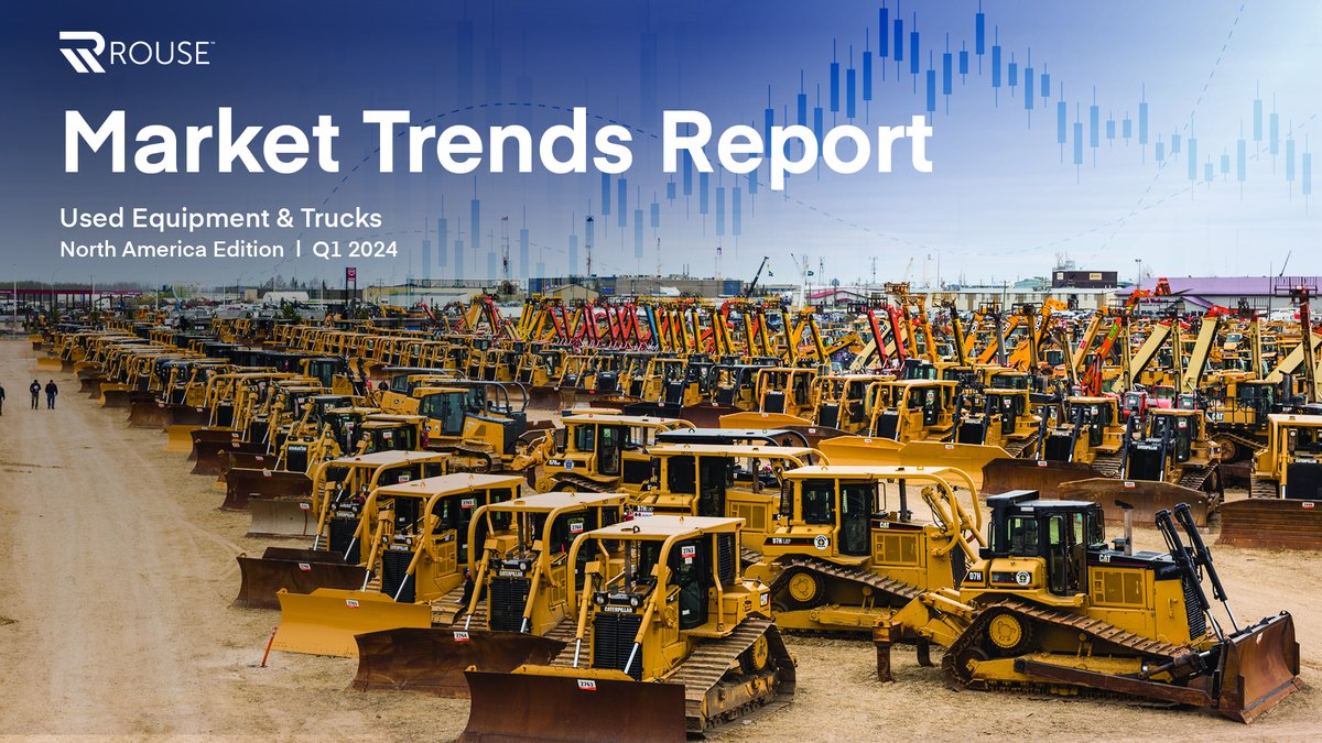 Empower your business decisions with our Rouse Market Trends Report! 📈 Explore Q1 2024 and Q1 2023 data on heavy equipment and trucking sales in our April Edition. Read highlights and subscribe: ow.ly/rqx650RyLV8