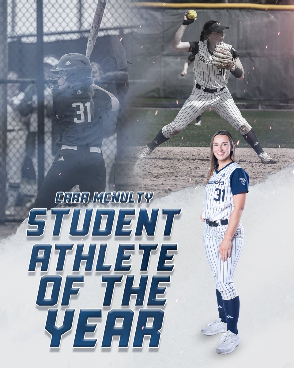 𝗦𝘁𝘂𝗱𝗲𝗻𝘁-𝗔𝘁𝗵𝗹𝗲𝘁𝗲𝘀 𝗼𝗳 𝘁𝗵𝗲 𝗬𝗲𝗮𝗿 

Congratulations to Latrell Reid and Cara McNulty!! 

#StrutUp🦚