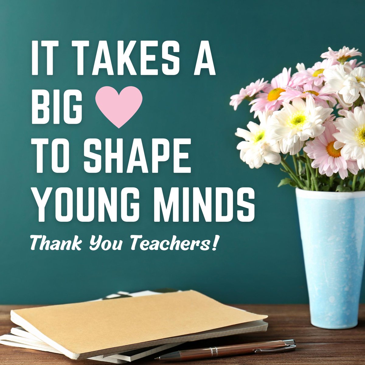 To our Oak Park teachers, 
This Teacher Appreciation Day, we want to give a heartfelt thank you for your dedication, passion, and tireless efforts. Your impact on our students' lives is immeasurable, and we are deeply grateful for all that you do! 💕
#ThankYouTeachers