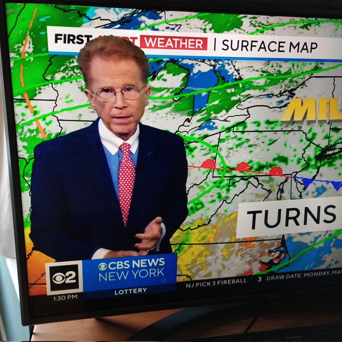 Looks like Andy Street is the new CBS weatherman