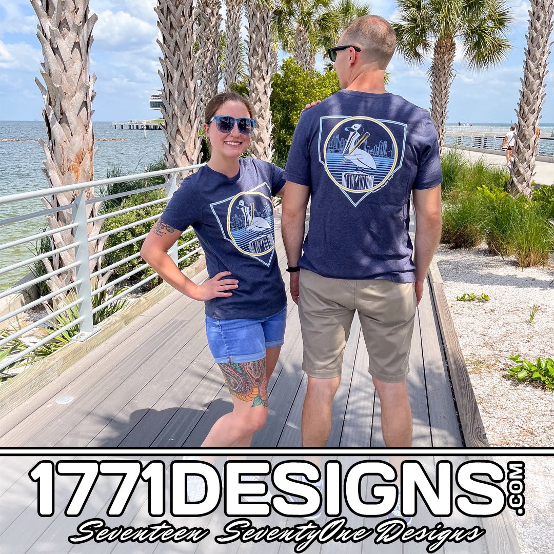 Step up to the plate in style with our latest baseball-inspired tee! ⚾️ Celebrate every victory in comfort and style. #RaysUp #tampabay #winning #stpete #heretostay #stpetefl #shoplocal #shopsmall
