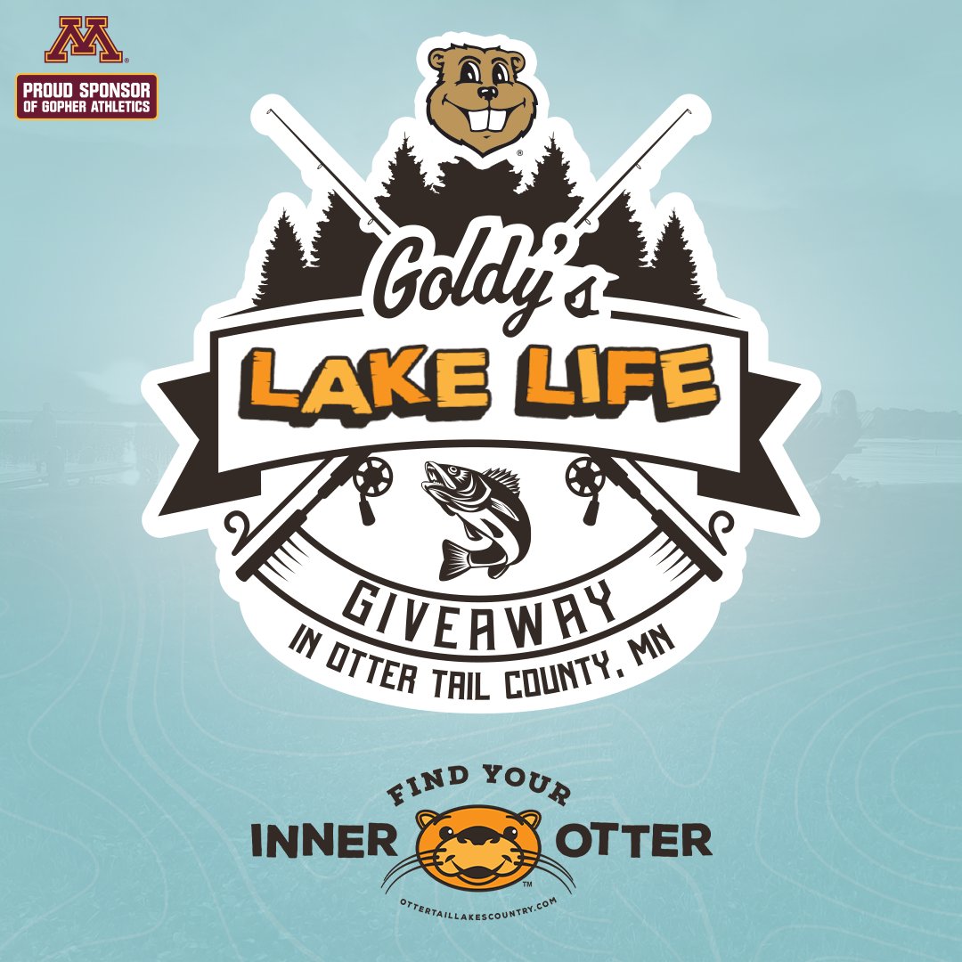 Wanna win a $1,000 gift card to spend on a vacation in Otter Tail County, MN? Enter Goldy's Lake Life Giveaway. We are proud sponsors of @GopherSports app.wyng.com/6627eed6cb56a2… #lakelife #Minnesota