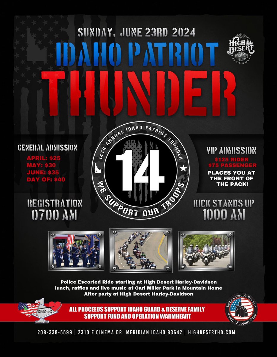 @highdesertharley 

#motorcycle #charity #charityevent #idaho