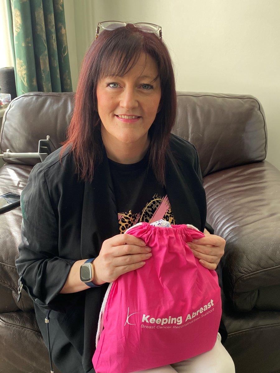 'My Mum's care pack came today. She's blown away with the generosity and the lovely items inside. You've really helped a lot & she is absolutely buzzing.' It's great to receive comments like this about our Comfort & Care Bags helping #breastreconstruction patients across the UK.