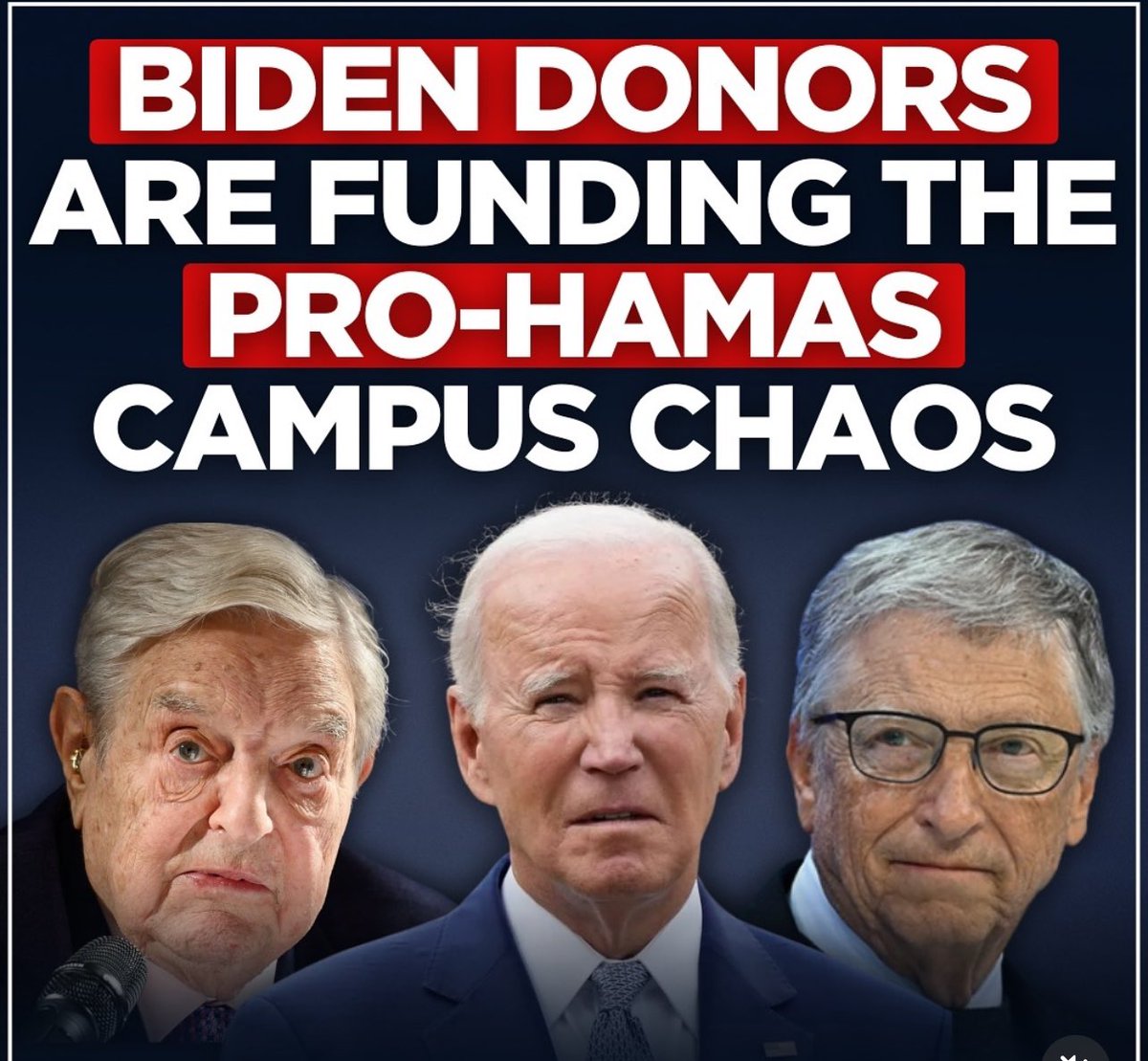 This is one reason Biden hasn’t come out and condemned these ongoing anti-Semitic protests.  All should be tried for treason.  

#DemocratsAreDestroyingAmerica