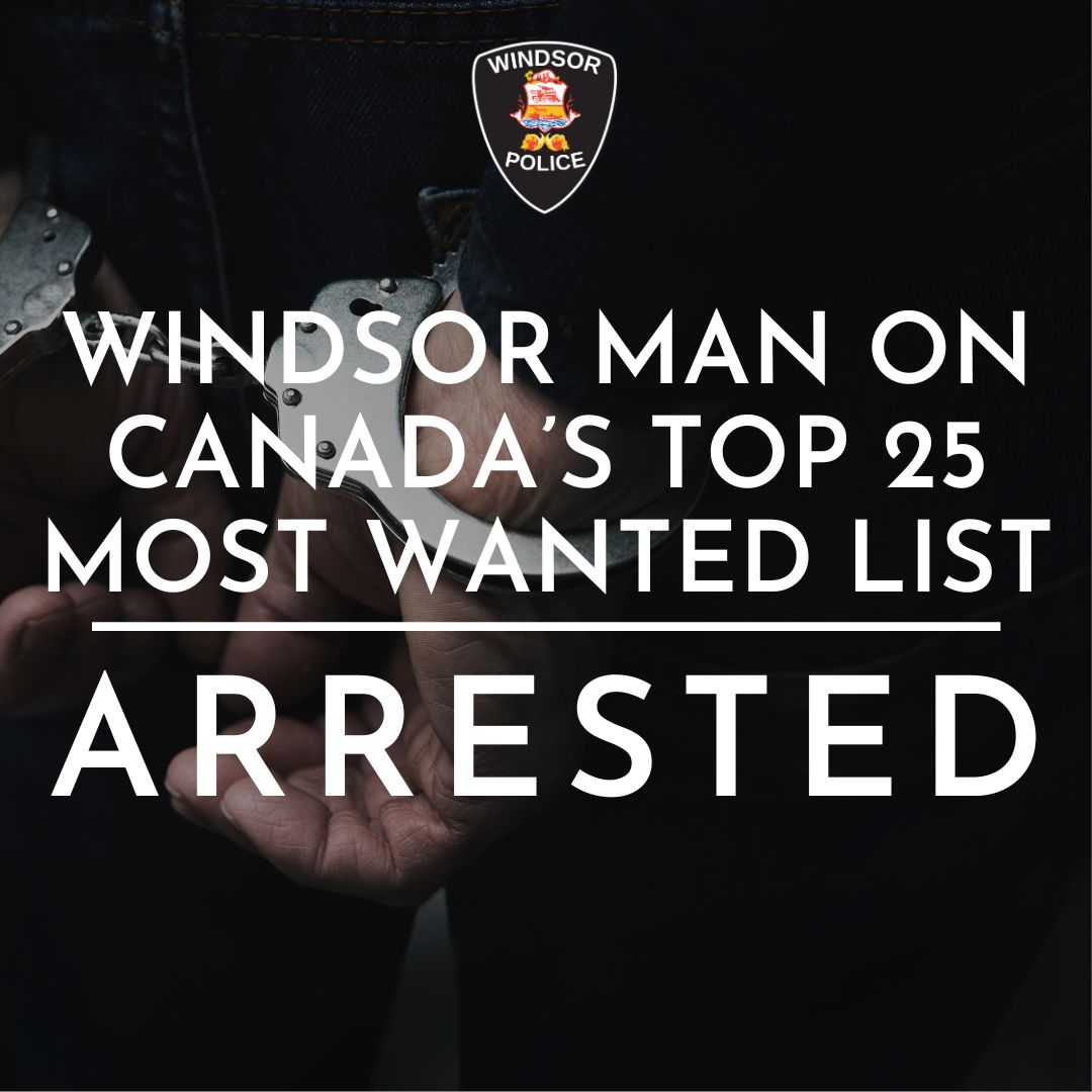 WINDSOR POLICE NEWS RELEASE Case #: 23-93678 Windsor man on Canada’s top 25 most wanted list caught in Edmonton A Windsor man on Canada’s list of most wanted fugitives has been arrested in Edmonton. John Managhan was taken into custody late yesterday by members of the Edmonton