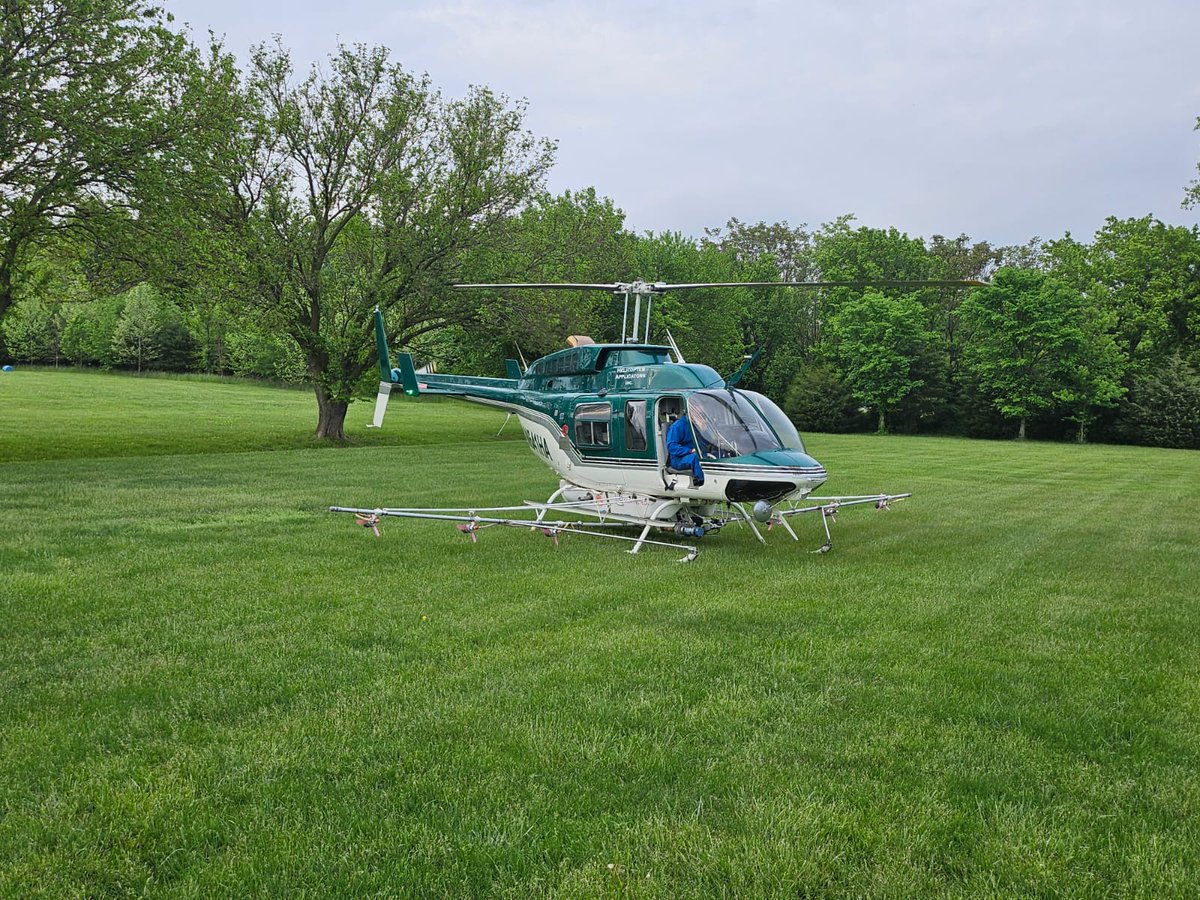 🚁 Spongy moth control is in action in the Northeast to protect our trees!🌳💪 (This one is happening in Maryland!)
#spongymoth #lymantriadispar #protectourhome #Forests #ForestHealth