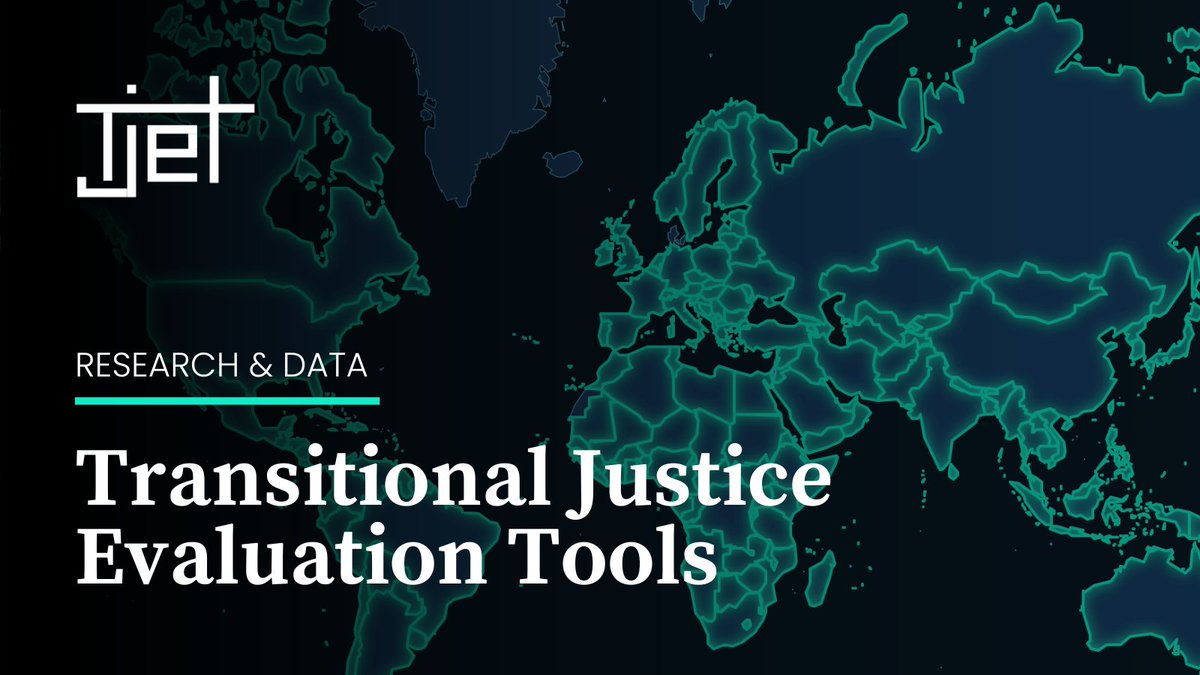 Transitional Justice Evaluation Team tweet media