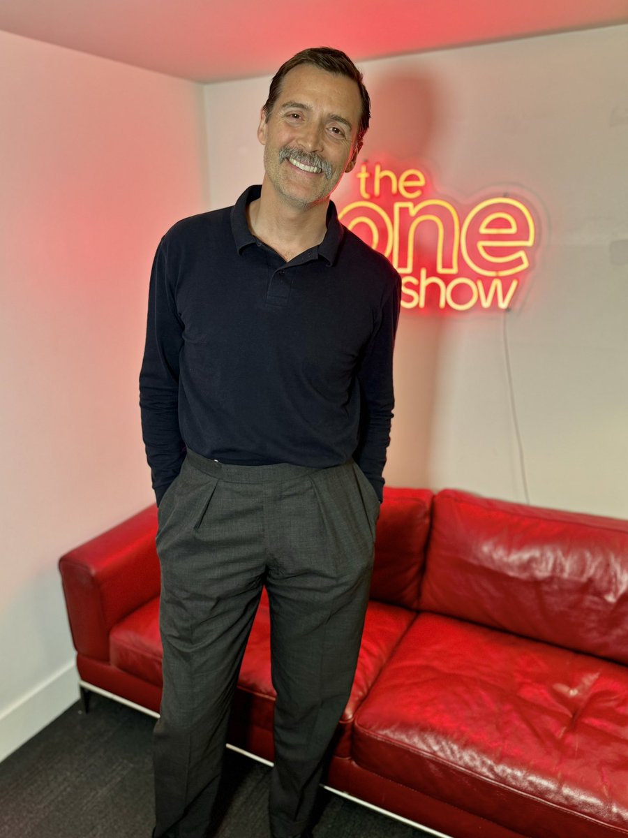 Patrick Grant is #TheOneShow ready 🔥 @sewingbee judge @paddygrant is giving us the inside scoop on his new book, as well as a few of his secrets to savings and happiness 💸 Catch Patrick live at 7pm 👉 bbc.in/4bsUpKQ