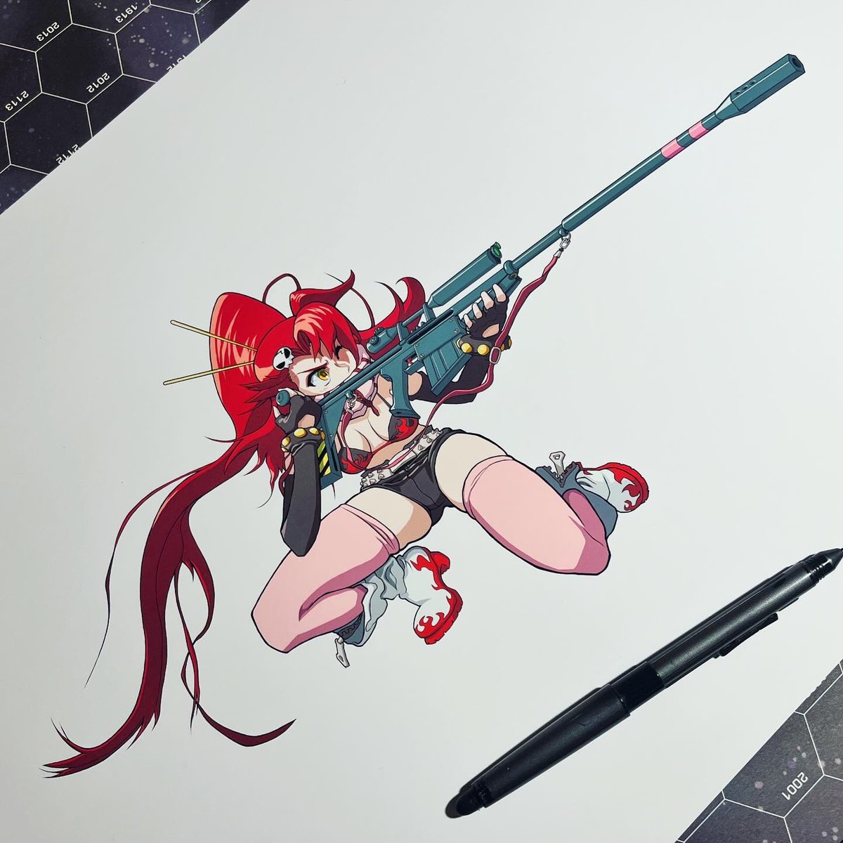 Test print of an older Yoko piece I revised