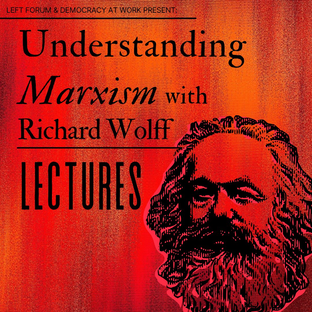 Check out #Lecture Replays with @ProfRDWolff, Understanding #Marxism available now! #history #resistcapitalism #democracyatwork #theory #KarlMarx #politics #economics #theory #capitalism Available here: tinyurl.com/2dh5227j