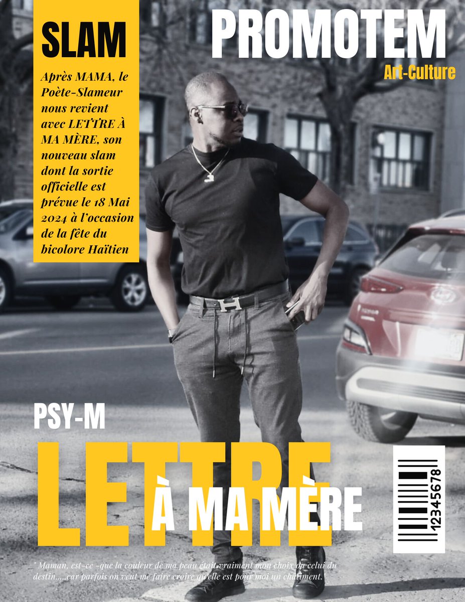 PsyM19's tweet photo. #lettre_à_ma_mère 
Anpil nan nou ki lwen manman nou ap retwouve n nan #Slam sila. https://t.co/218amZy2xs