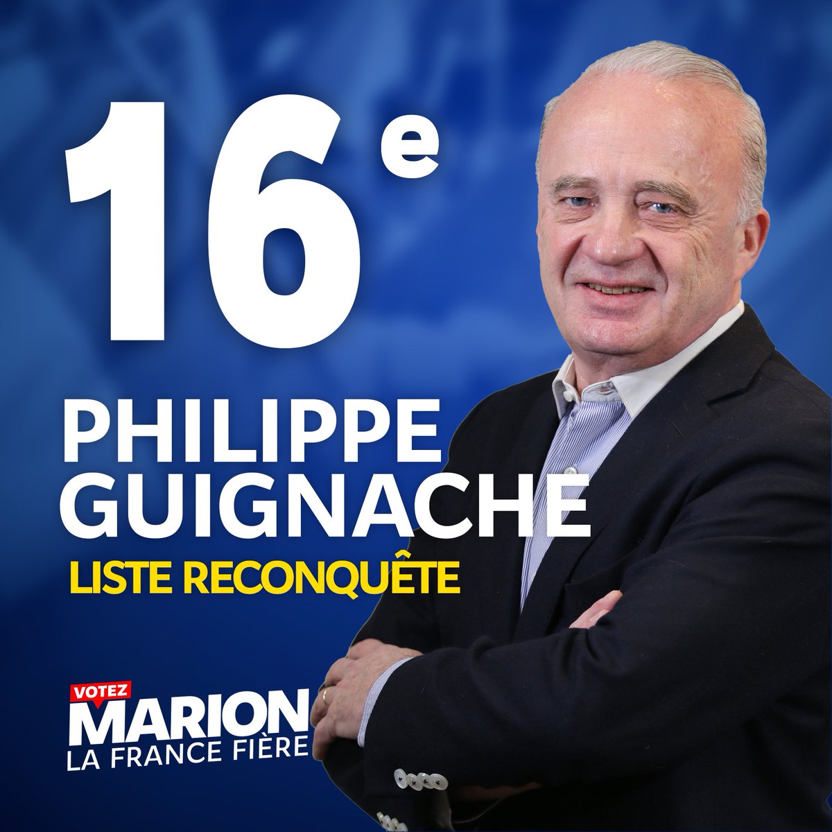 16. @philippecuigna1 est délégué départemental de Paris. Il a 64 ans, est chef d’entreprise et vient de Paris.