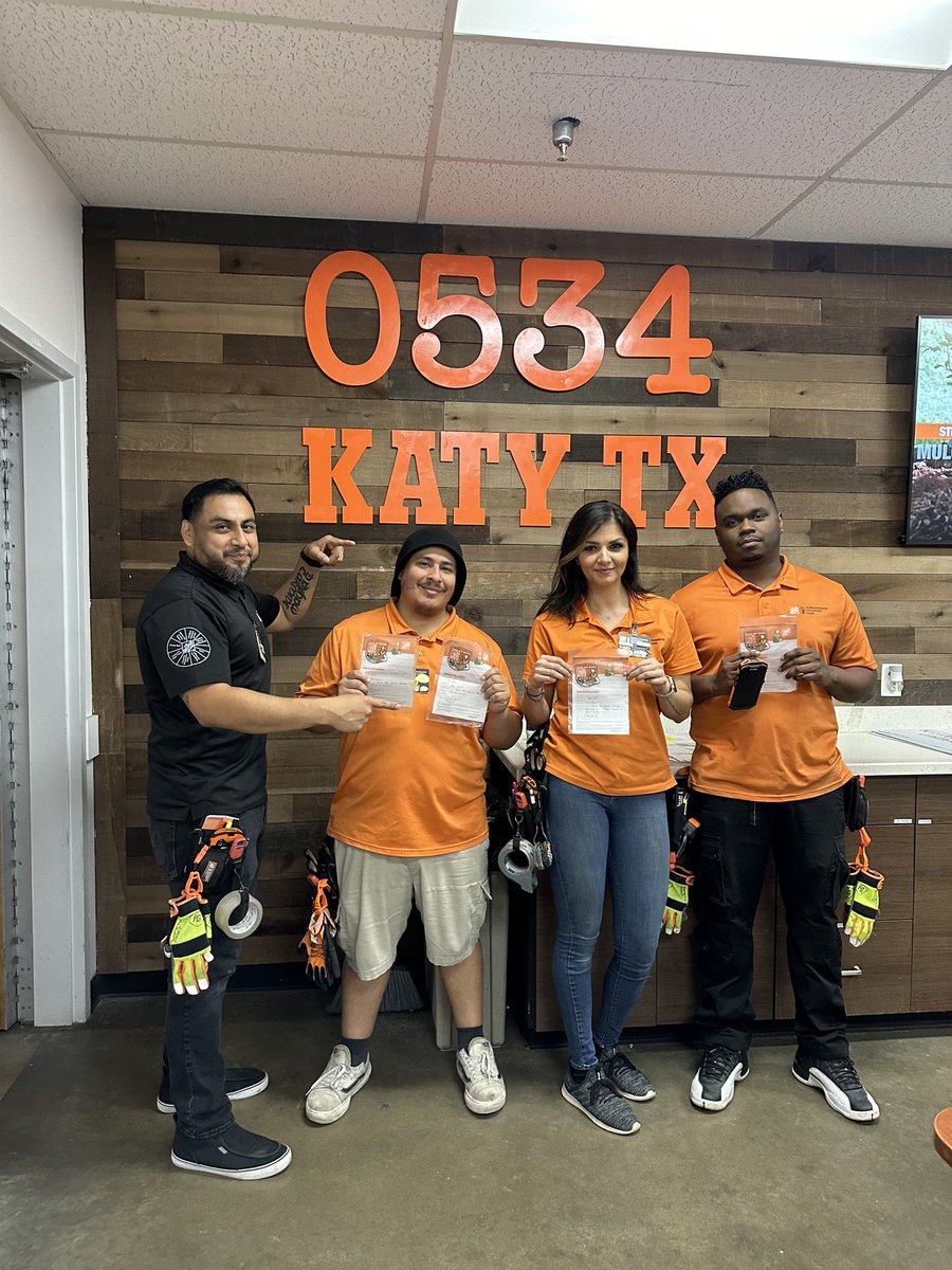 Congratulations and thank you for everything y’all do and continue going above and beyond. 
Great job Team!