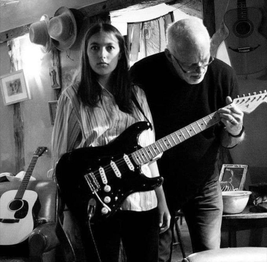 Quando vuoi solo suonare la chitarra ma tuo padre è quel David Gilmour dei Pink Floyd.