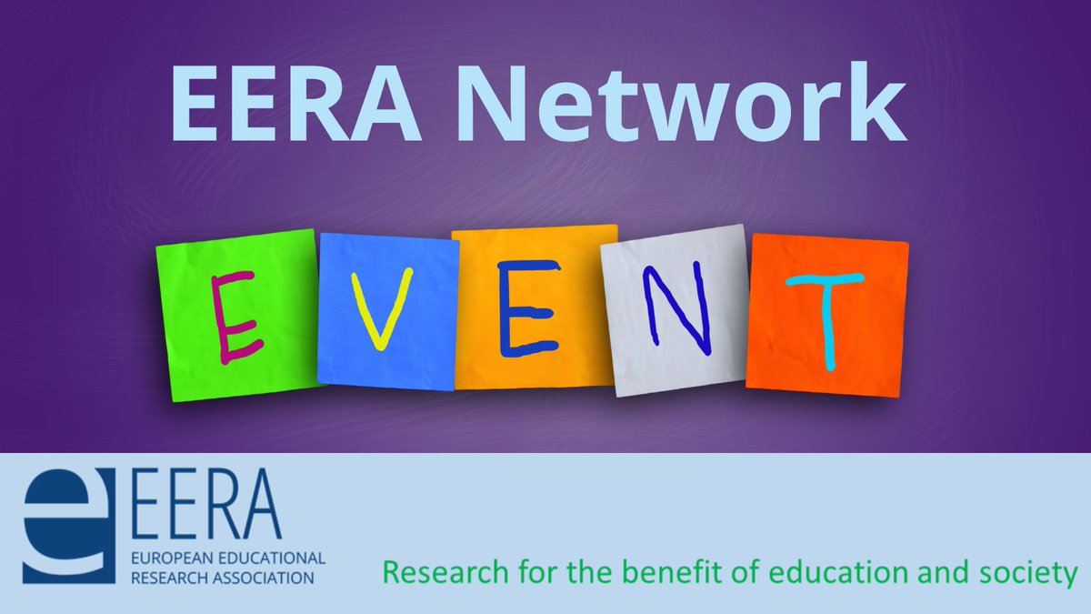 EERA NW 23 Policy Studies and Politics of Education: ONLINE SEMINAR SERIES 2024 - One: 'European/global policies on competencies and digitalised education. An explosion of the hegemonic paradigm of learning?' Thursday 23 MAY 14.00-15.15 (CET). Full info: ow.ly/lQFn50QA841